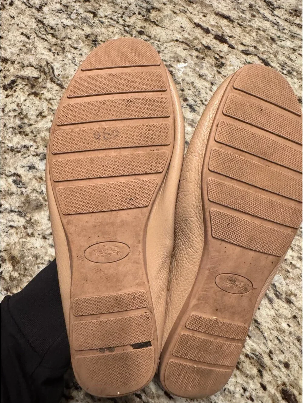 Coach tan loafers